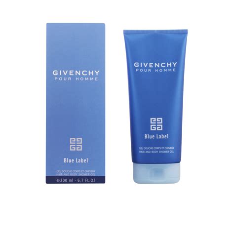 givenchy blue label shower gel|givenchy bath and body.